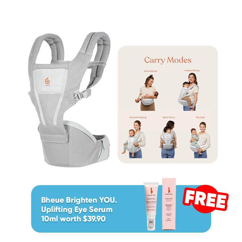 Ergobaby Alta Hip Seat Baby Carrier + FREE GIFT